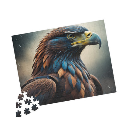 Talon Resilience: Majestic Eagle Puzzle - Symbol of Strength, Freedom, and Resilience