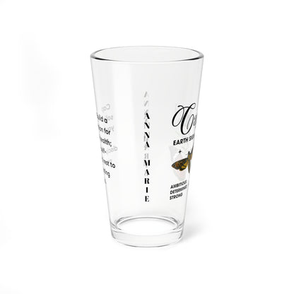 Capricorn Zodiac Pint Glass – Custom Star Sign Glass Gift