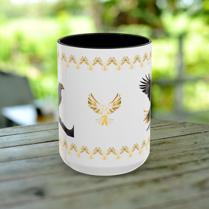 Sky Majesty Triumph Mug offering hope, resilience, and empowering strength for mental health support.