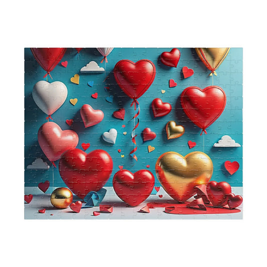 Shop our sweetheart shuffle valentines day puzzle featuring the 252 pcs (Horizontal) style option from MySisterIsASurvivor.