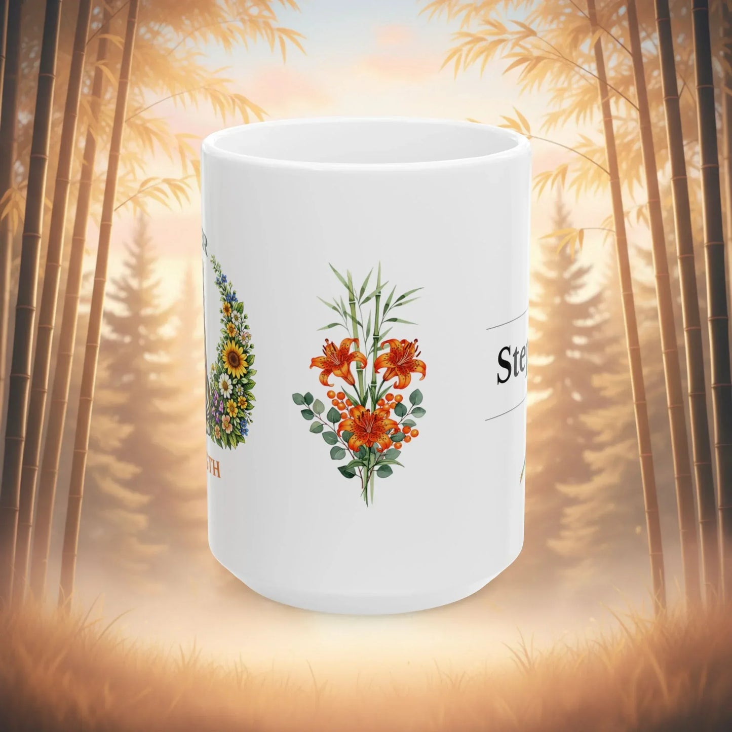 Shop our premium inner strength tiger mug from MySisterIsASurvivor.
