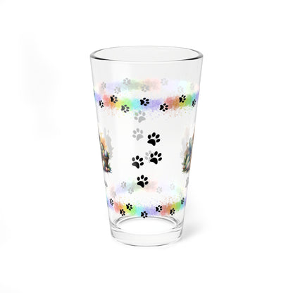 Cocker Spaniel (Golden) Personalized Easter Puppy 16oz Pint Glass - Custom Dog Design, Mental Health Gift, Easter Décor, and Festive Celebrations