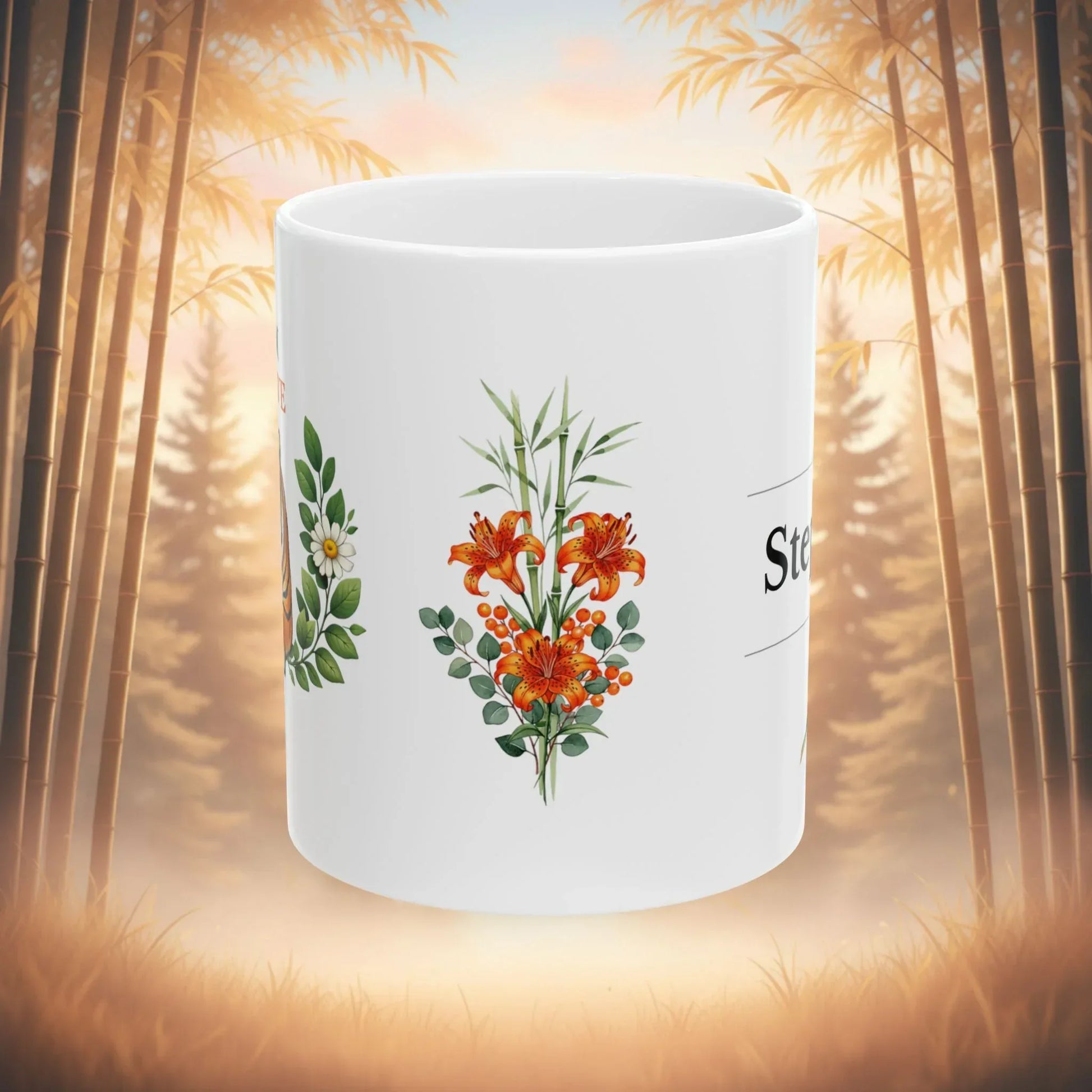 Shop our premium calm resolve tiger mug from MySisterIsASurvivor.