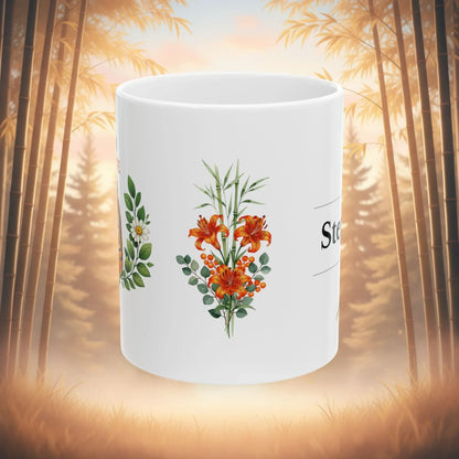Shop our premium calm resolve tiger mug from MySisterIsASurvivor.