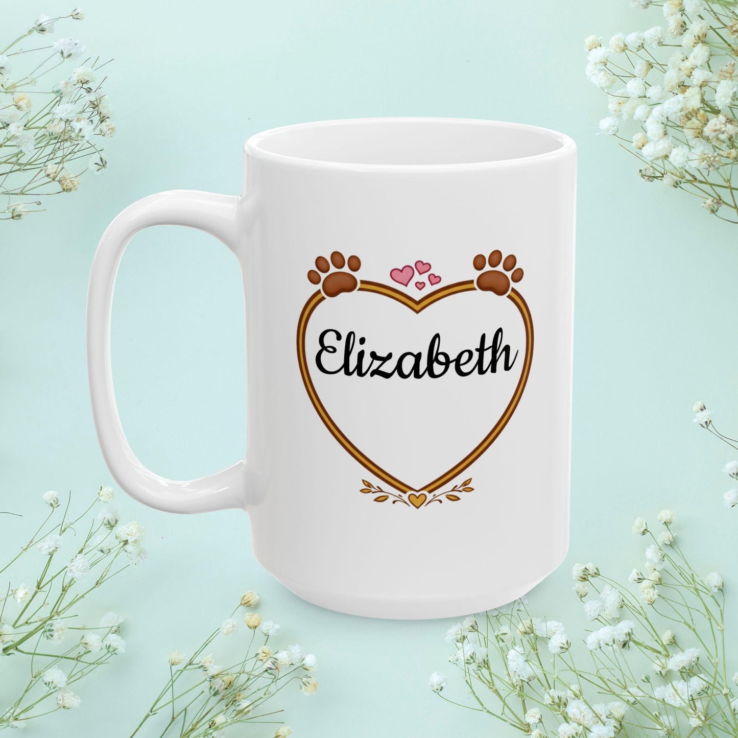Shop our premium rescue mom club fur mom mug from MySisterIsASurvivor.