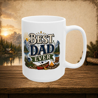Shop our premium best dad ever mug from MySisterIsASurvivor.