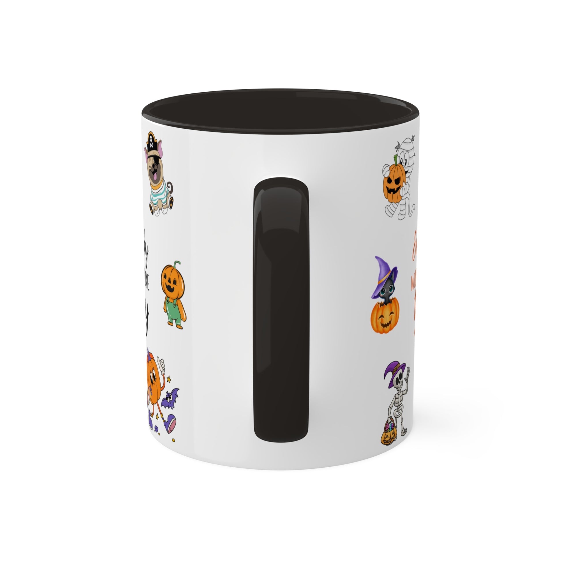 Not Everyday Will Feel Like Today - Halloween Affirmation Mug - 11oz Ceramic Coffee Cup with Positive Quotes & Cute Vibes