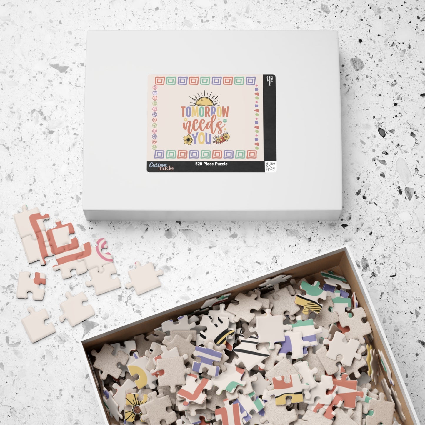 Tomorrow Needs You - Affirmation Puzzle Gift for Survivors and Puzzle Lovers