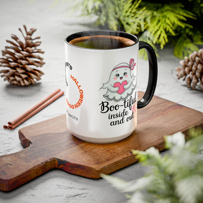Boo-tiful Inside and Out - Personalized Halloween Mug for Self-Love & Inner Beauty Gifts