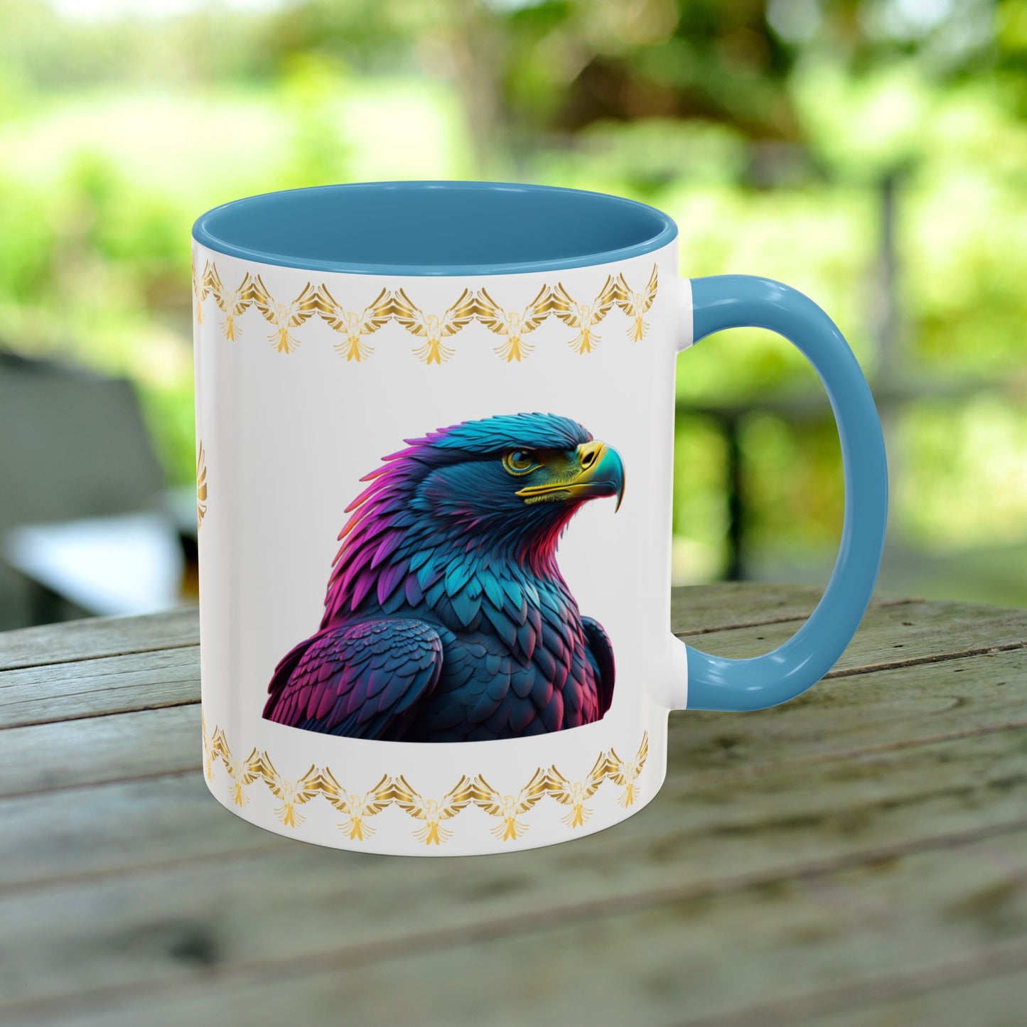 Eagle’s Fortitude Mug symbolizing courage, hope, and empowerment for everyday mental health support.