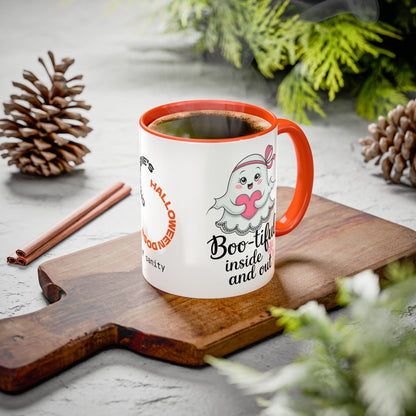 Boo-tiful Inside and Out - Personalized Halloween Mug for Self-Love & Inner Beauty Gifts