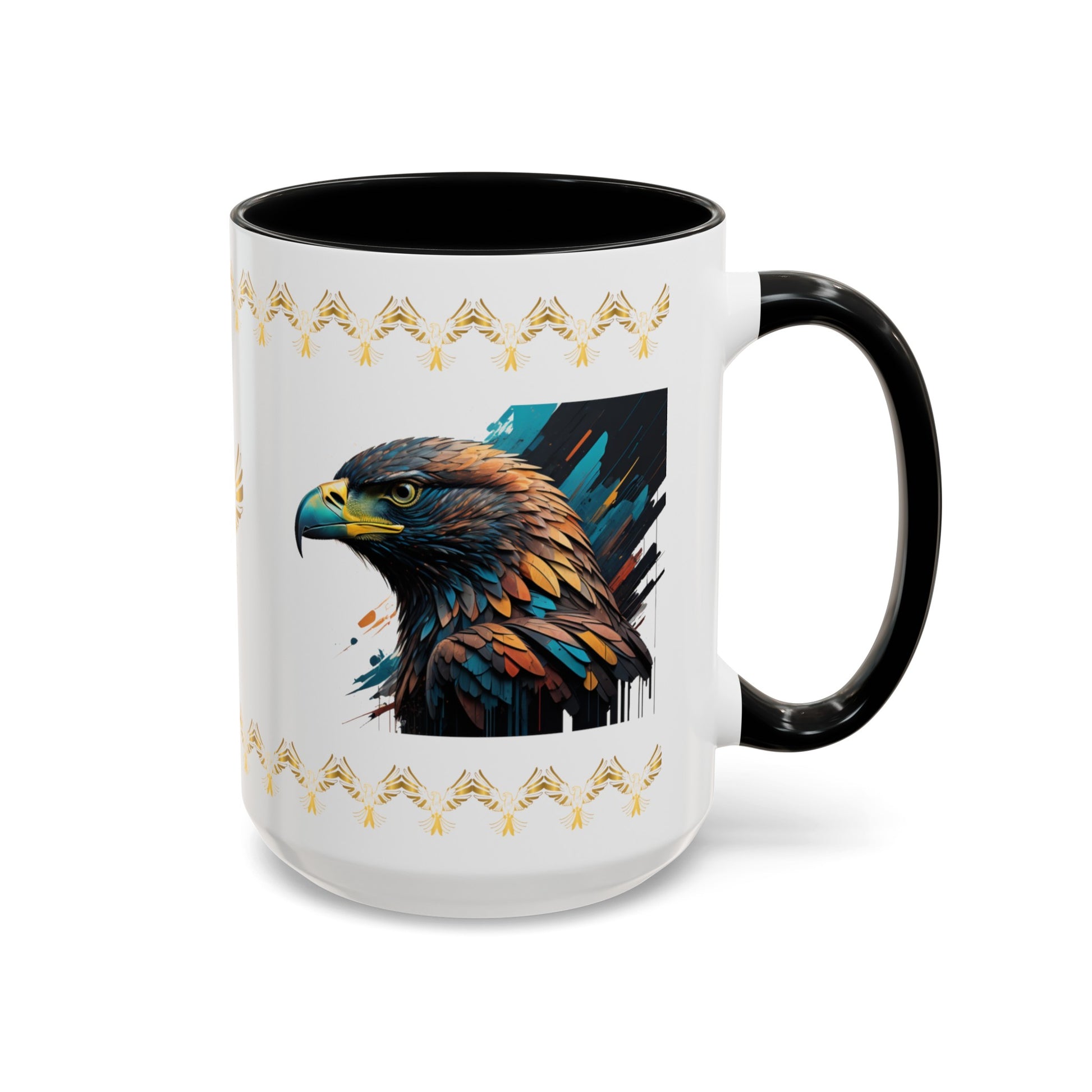 Eagle's Strength Resilience: Eagle Accent Coffee Mug (11, 15oz)