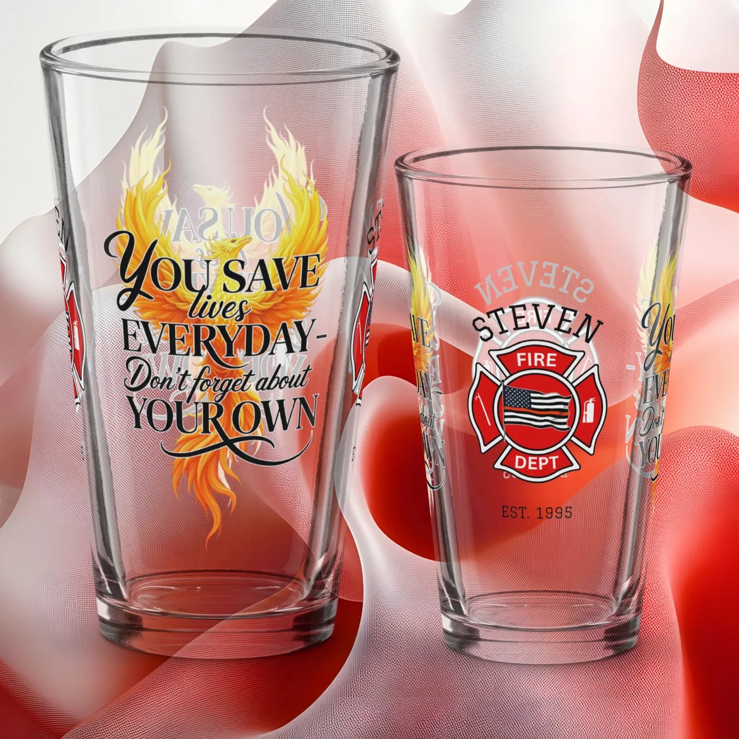 Shop our premium firefighter support pint you save lives everyday from MySisterIsASurvivor.