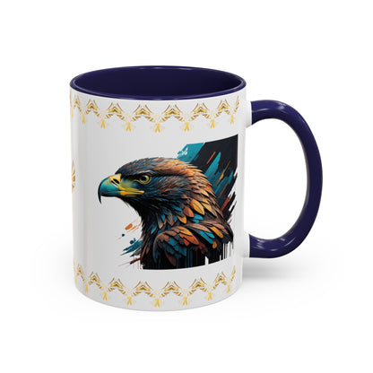 Eagle's Strength Resilience: Eagle Accent Coffee Mug (11, 15oz)