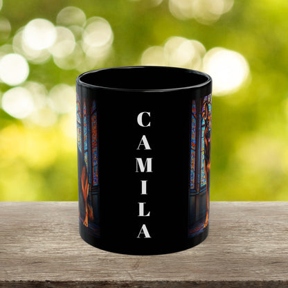 German Shepherd (Red & Black) Personalized Mug, Pet Lover Mug, Dog Coffee Mug, Custom Name Mug, Dog Lover Gift, Dog-Themed Mug, GS Mug