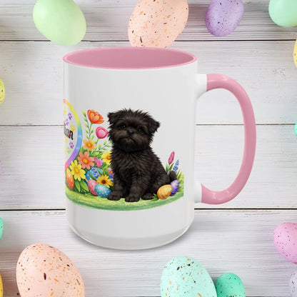 Shop our affenpinscher puppy easter mug featuring the 15oz style option from MySisterIsASurvivor.