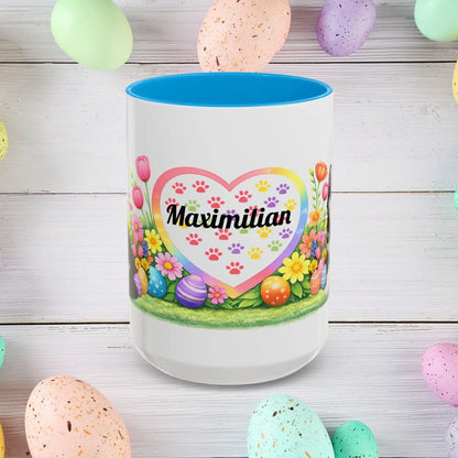 Shop our premium alaskan malamute black white puppy easter mug from MySisterIsASurvivor.