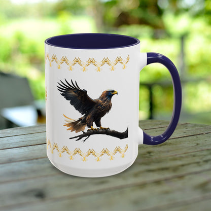 Sky Majesty Triumph Mug offering hope, resilience, and empowering strength for mental health support.