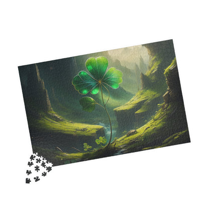 Zen Shamrock Sprints - St. Patrick's Day Mental Health Puzzle