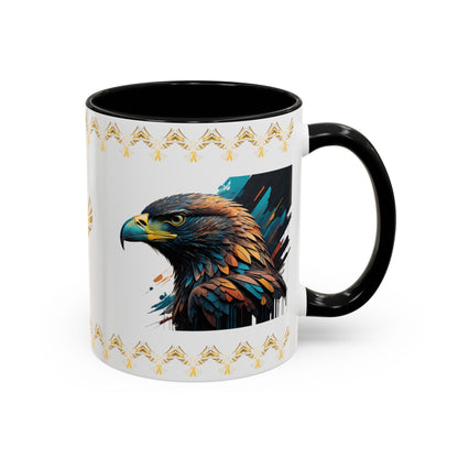 Eagle's Strength Resilience: Eagle Accent Coffee Mug (11, 15oz)