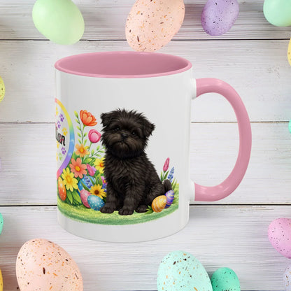 Shop our affenpinscher puppy easter mug featuring the 11oz style option from MySisterIsASurvivor.