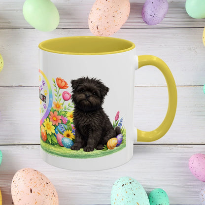 Shop our affenpinscher puppy easter mug featuring the 15oz style option from MySisterIsASurvivor.