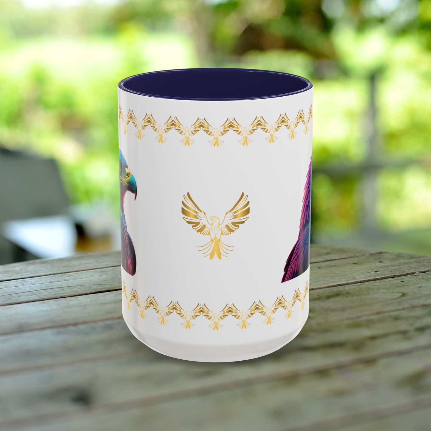 Eagle’s Fortitude Mug symbolizing courage, hope, and empowerment for everyday mental health support.