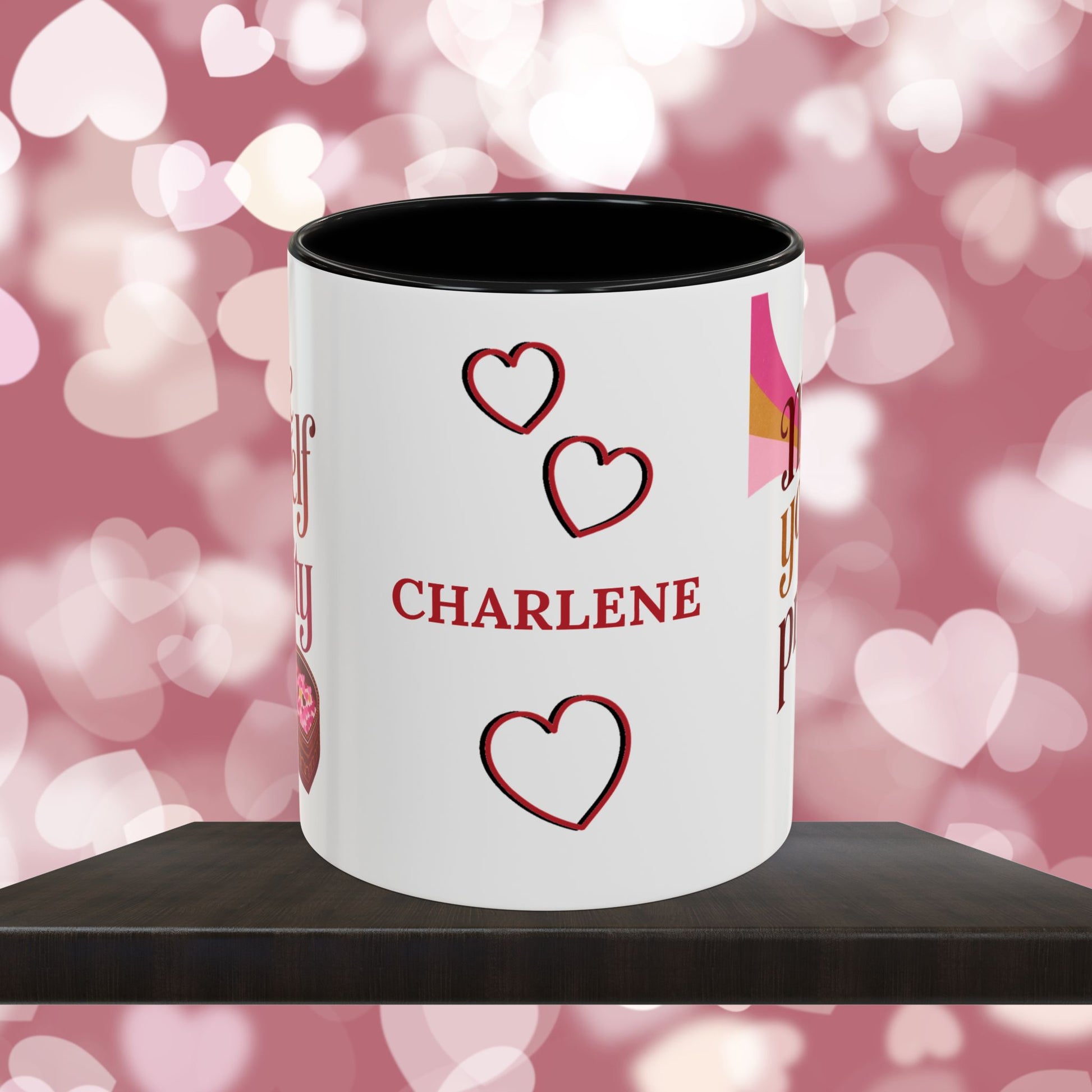 Make Yourself A Priority: Personalized Valentine's Day Affirmation Mug – Inspiring Positivity and Emotional Wellness, 11oz or 15oz