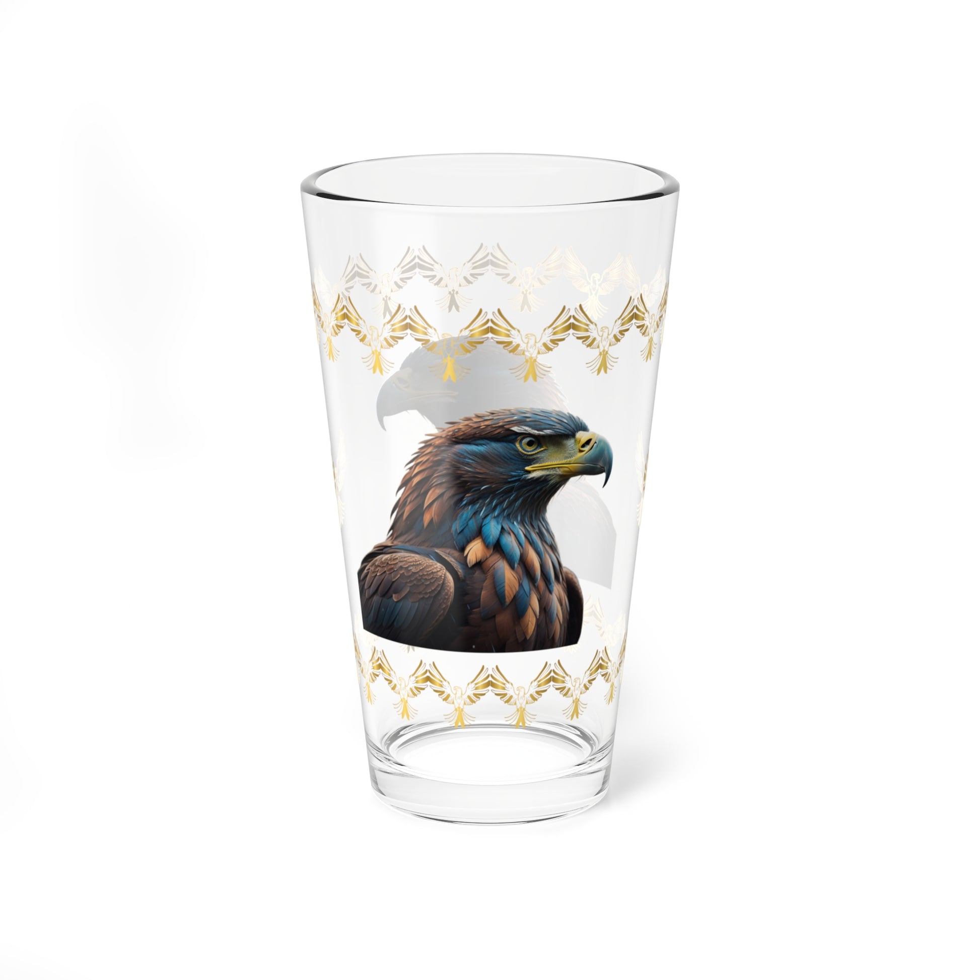 Talon Resilience 16oz Eagle Pint Glass - Symbol of Strength, Resilience, and Mental Health Awareness