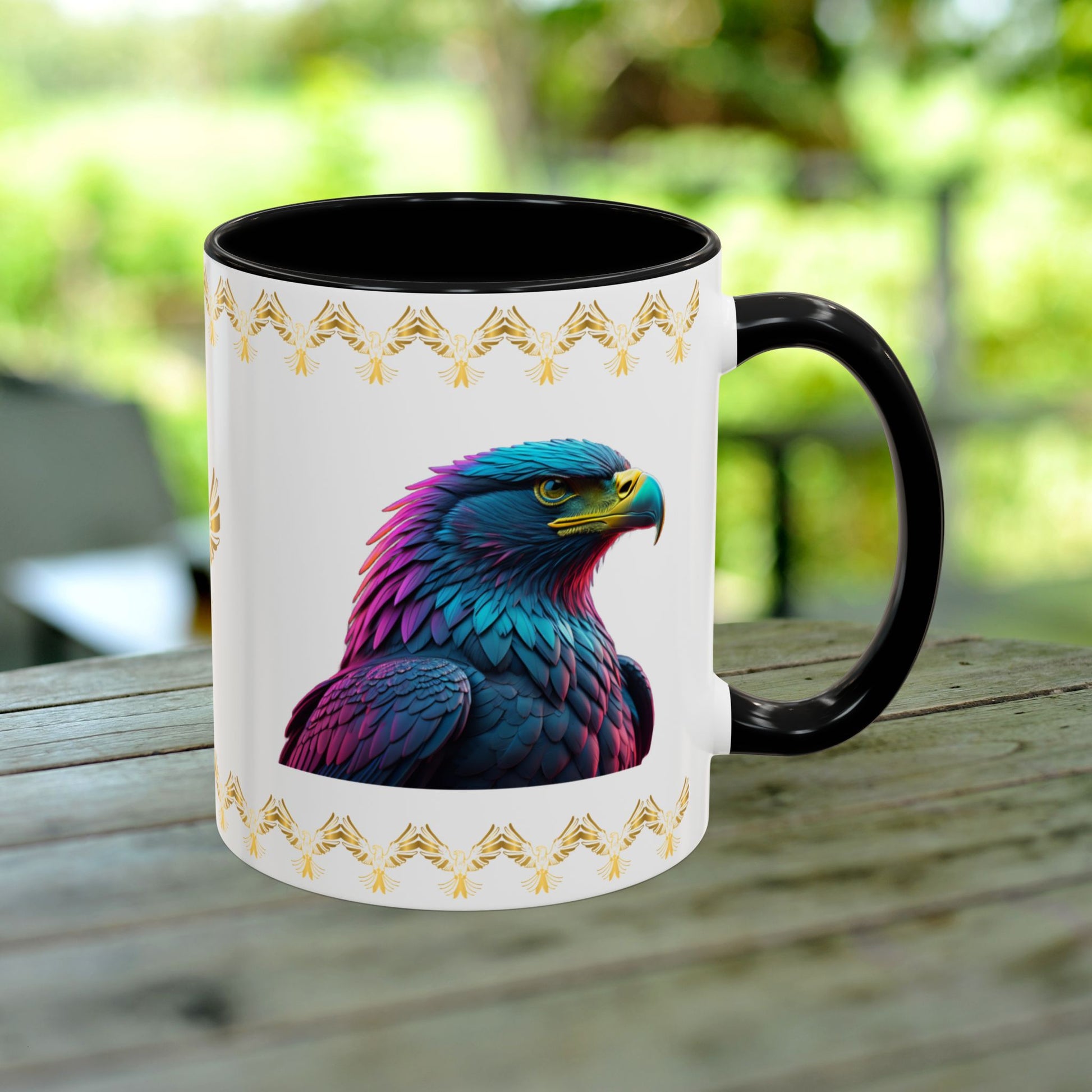 Eagle’s Fortitude Mug symbolizing courage, hope, and empowerment for everyday mental health support.