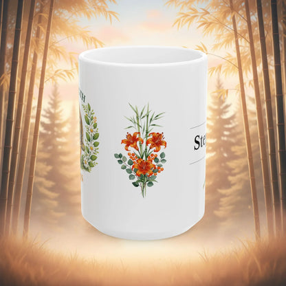 Shop our premium strength within tiger mug from MySisterIsASurvivor.