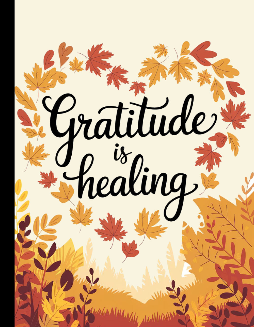 Gratitude Is Healing Composition Notebook