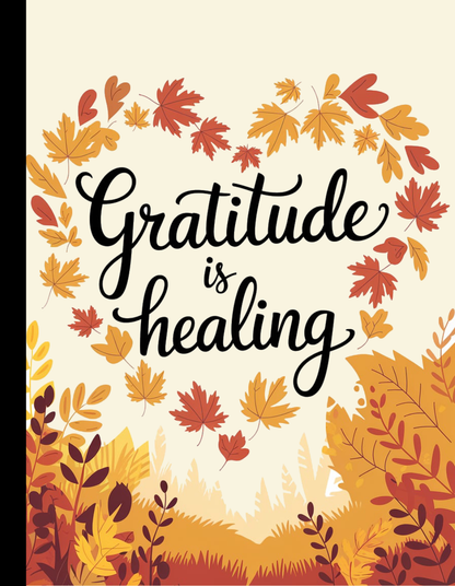Gratitude Is Healing Composition Notebook