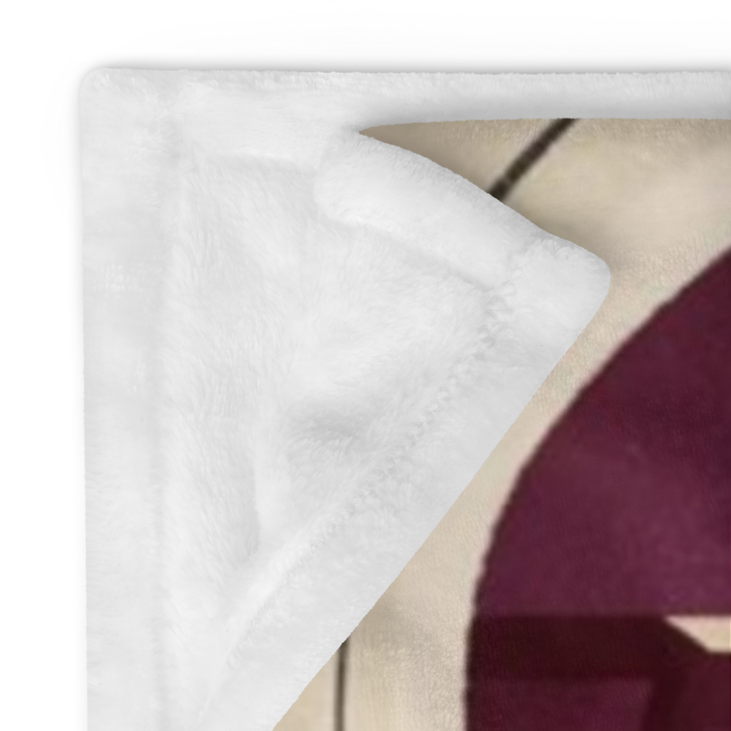 Cozy Christmas blanket “All Is Calm, All Is Cozy” with winter holiday design, soft festive throw for comfort