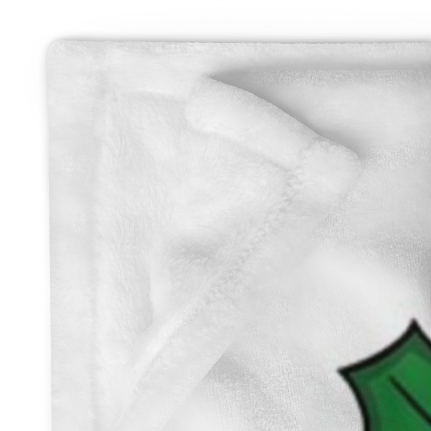 Cute Christmas blanket “Candy Cane Cutie” with fun holiday design, cozy festive throw for winter nights