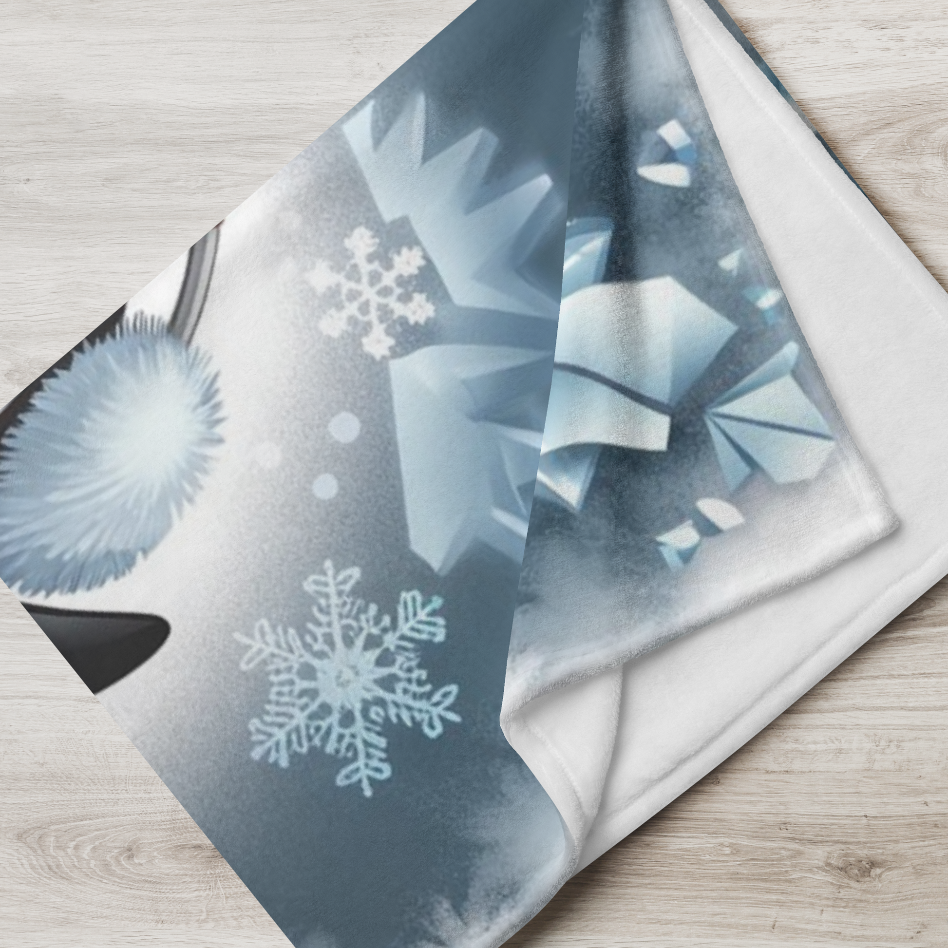 Soft Christmas blanket “Chill Out, It’s Christmas” cozy holiday throw for relaxing and winter comfort