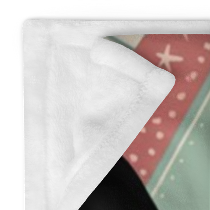 Cozy holiday blanket “Cozy Is My Christmas Mood” soft festive throw for relaxation and joy