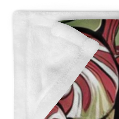 Cute Christmas blanket “Elf Sized & Extra Nice” cozy holiday throw for festive winter comfort