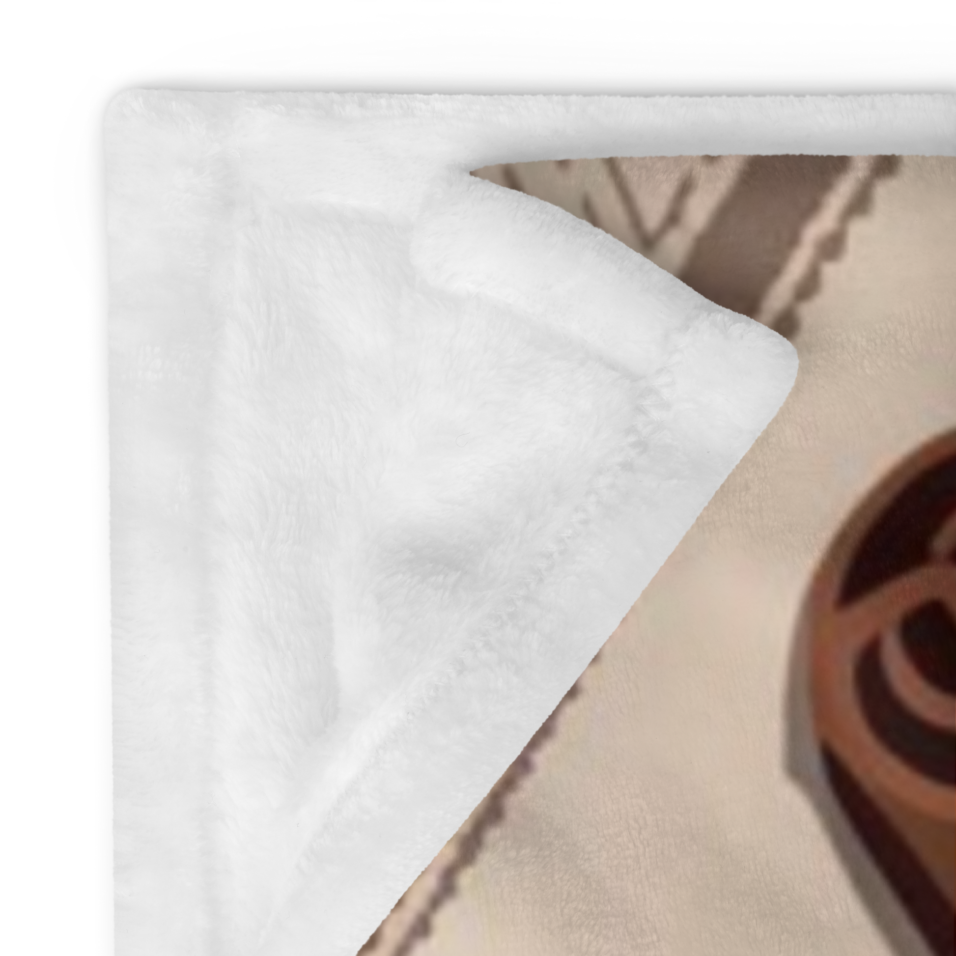 Holiday blanket “Fueled by Cocoa & Christmas Spirit” cozy Christmas throw for warmth and fun