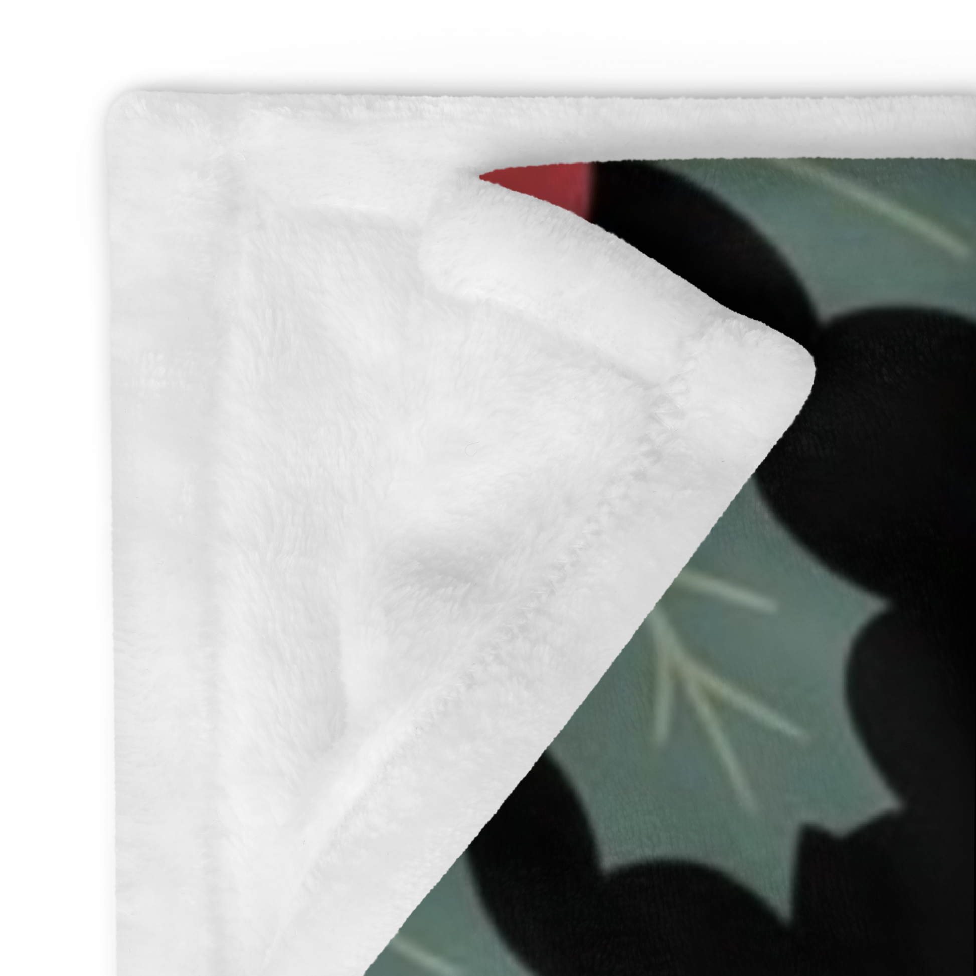 Christmas blanket “Snowflakes, Smiles & Holiday Magic” festive cozy throw for winter warmth