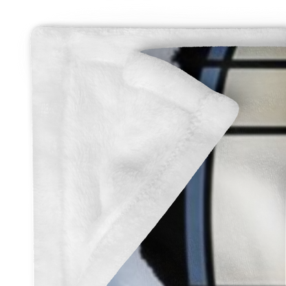 Cozy Christmas blanket “Merry & Bright, All Through the Night” festive throw for comfort and joy