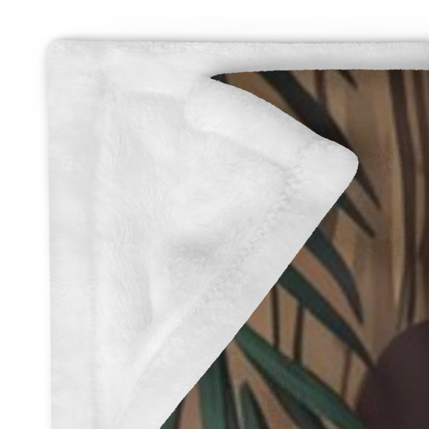 Holiday blanket “Peaceful Holiday Vibes” soft cozy Christmas throw for mindful winter comfort