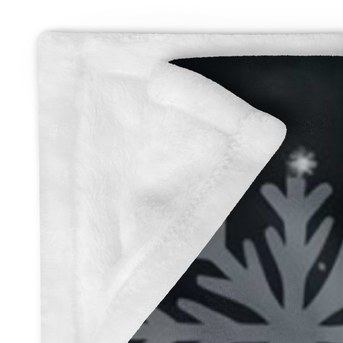 Holiday blanket “Twinkle, Glow, Let It Snow” cozy Christmas throw with festive winter design