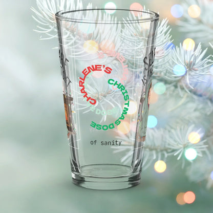 Shop our premium self care is the best gift christmas pint glass from MySisterIsASurvivor.