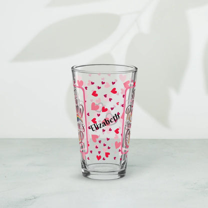 Shop our premium be the rainbow valentines day pint glass from MySisterIsASurvivor.