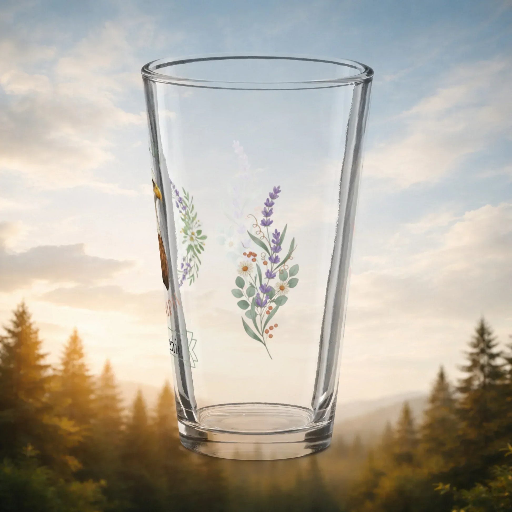 Shop our premium steady triumph eagle pint glass from MySisterIsASurvivor.