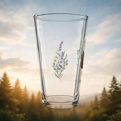 Shop our premium inner strength eagle pint glass from MySisterIsASurvivor.