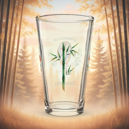 Shop our premium stripes of resilience tiger pint glass from MySisterIsASurvivor.
