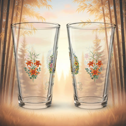 Shop our premium inner strength tiger pint glass from MySisterIsASurvivor.