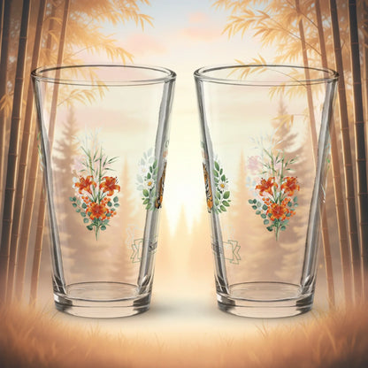 Shop our premium calm resolve tiger pint glass from MySisterIsASurvivor.